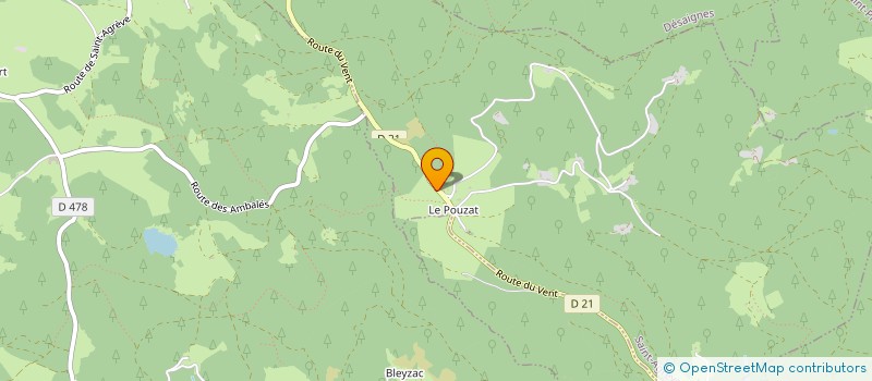 localisation de l'entreprise SCI ARNAUD  SAINT-AGREVE