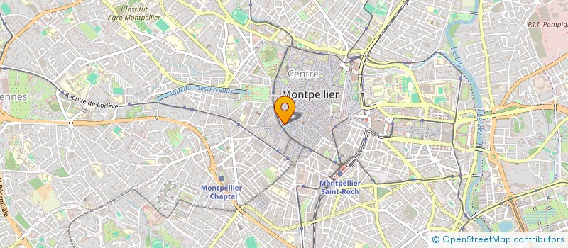 localisation de l'entreprise SCI ARNAUD ALEXANDRE à MONTPELLIER