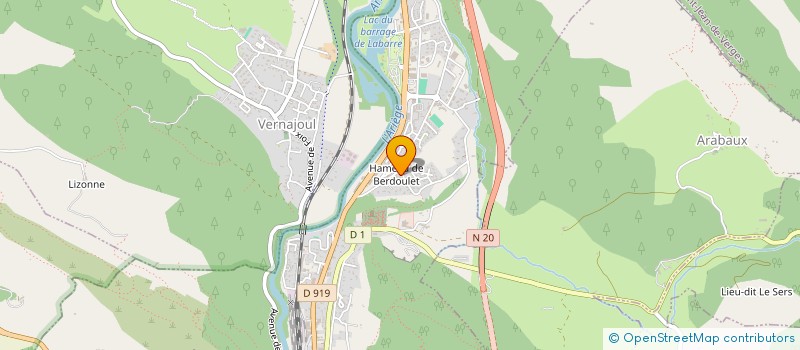 localisation de l'entreprise SCI ARNAUD IMMO à FOIX