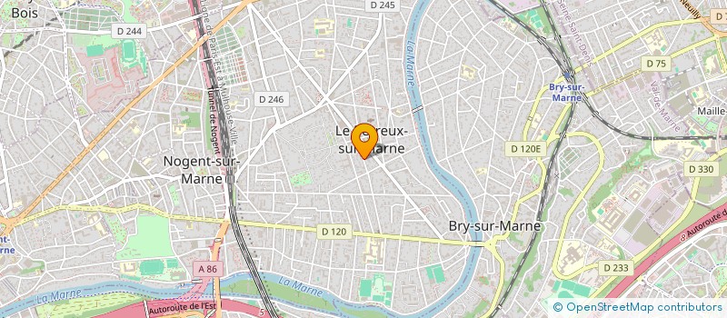 localisation de l'entreprise SCI ARNAUDE  LE PERREUX-SUR-MARNE