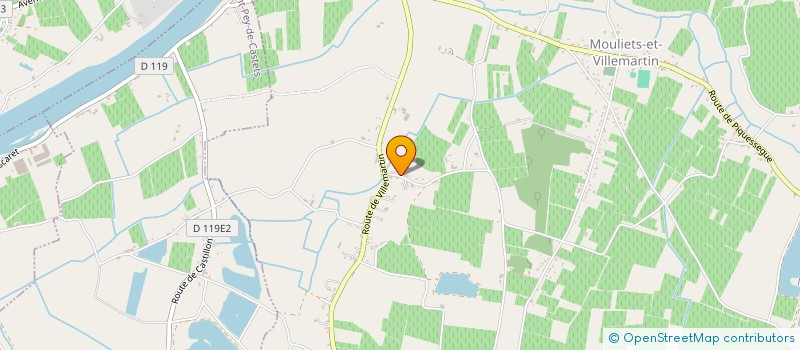 localisation de l'entreprise SCI ARNAUDEAU  MOULIETS-ET-VILLEMARTIN