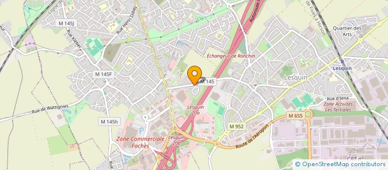 localisation de l'entreprise SCI ARNAY à LESQUIN