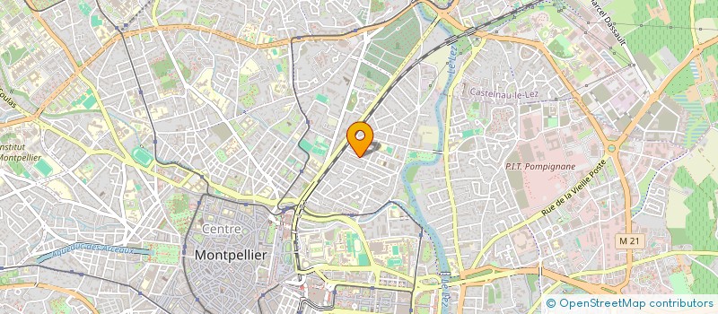 localisation de l'entreprise SCI ARNEDE à MONTPELLIER