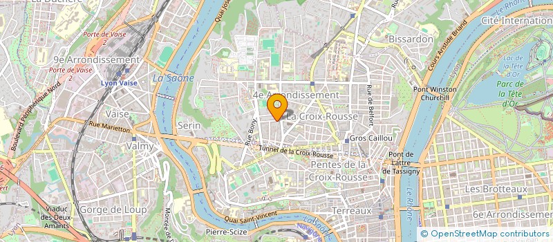 localisation de l'entreprise SCI ARNEMM  LYON