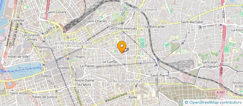 localisation de l'entreprise SCI ARNIAUD  MARSEILLE