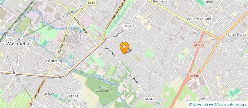 localisation de l'entreprise SCI ARNICO à CROIX