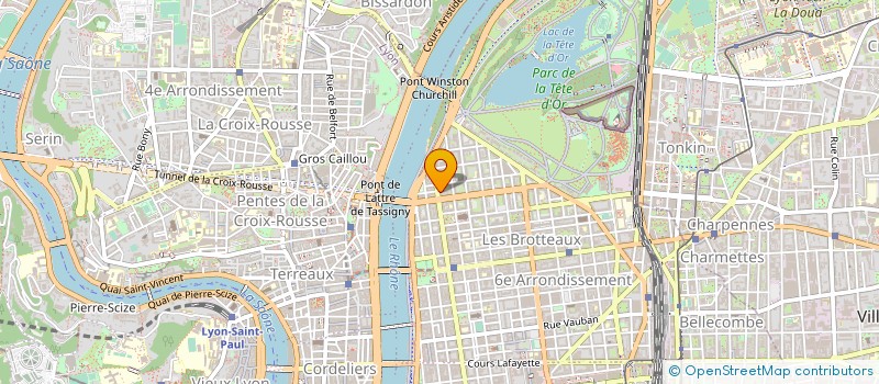 localisation de l'entreprise SCI ARNISOL  LYON