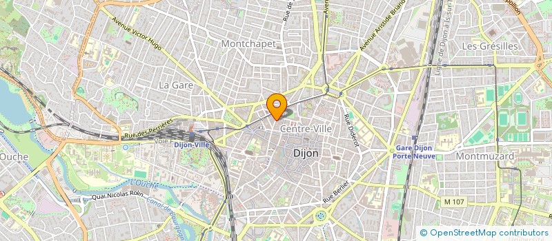 localisation de l'entreprise SCI ARNIVILO à DIJON