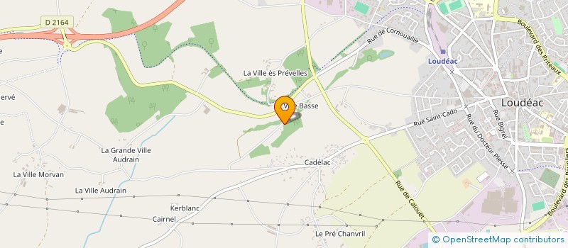 localisation de l'entreprise SCI ARNIZEL à LOUDEAC