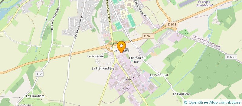 localisation de l'entreprise SCI ARNOISE à L AIGLE