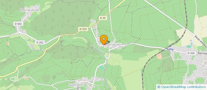 localisation de l'entreprise SCI ARNOLD  ITTERSWILLER