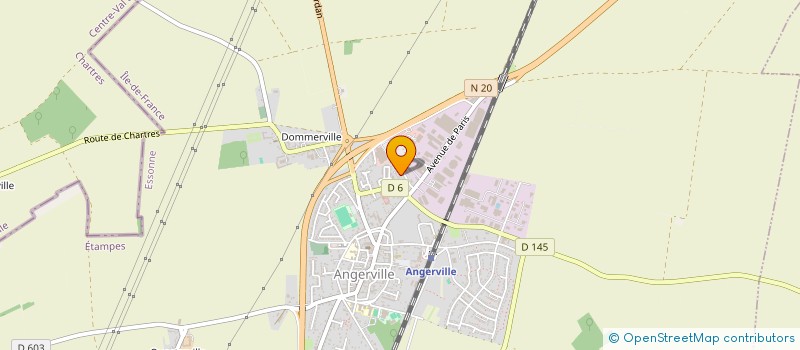 localisation de l'entreprise SCI ARNOLIN  ANGERVILLE