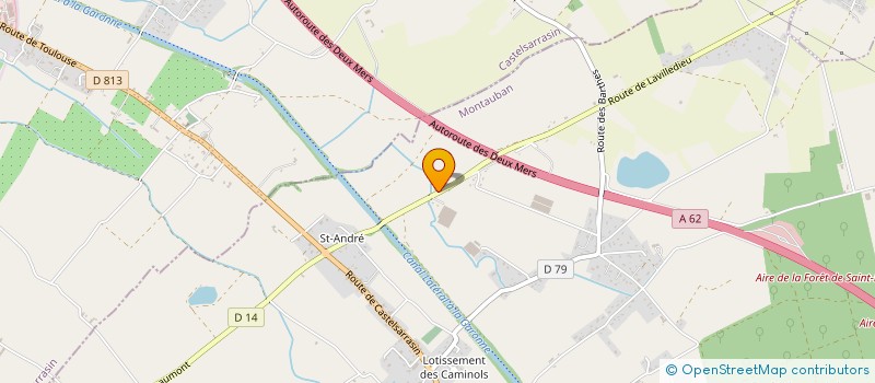 localisation de l'entreprise SCI ARNOSEVE  SAINT-PORQUIER