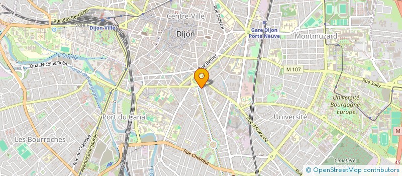 localisation de l'entreprise SCI ARNOULD à DIJON