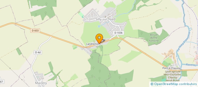 localisation de l'entreprise SCI ARNOULD  OGY-MONTOY-FLANVILLE