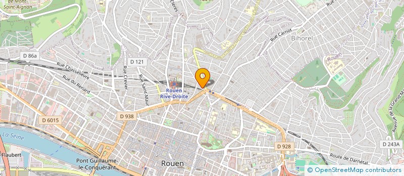 localisation de l'entreprise SCI ARNOULD MONTGALLET à ROUEN