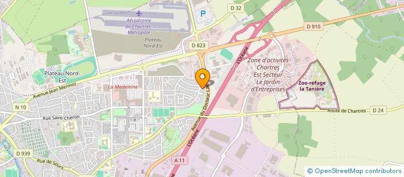 localisation de l'entreprise SCI ARNOULIN à CHARTRES