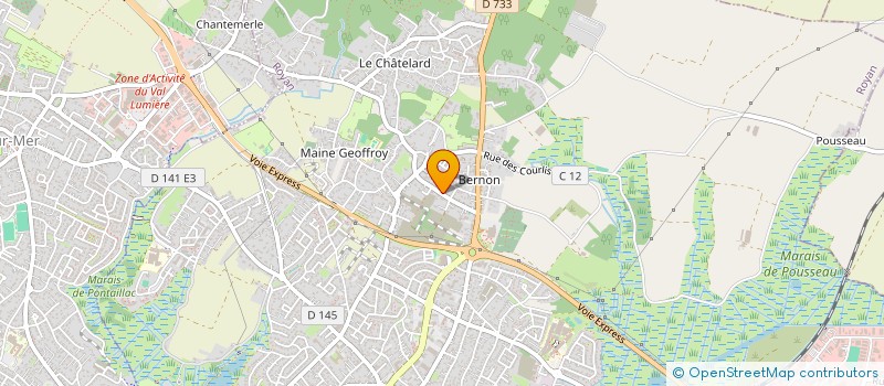 localisation de l'entreprise SCI ARODICE à ROYAN
