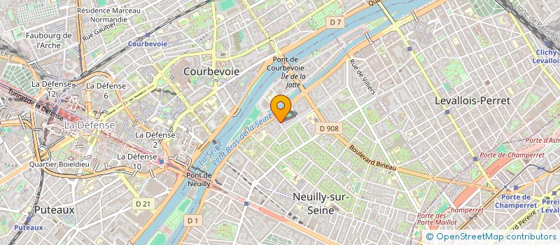 localisation de l'entreprise SCI AROJAN à NEUILLY-SUR-SEINE