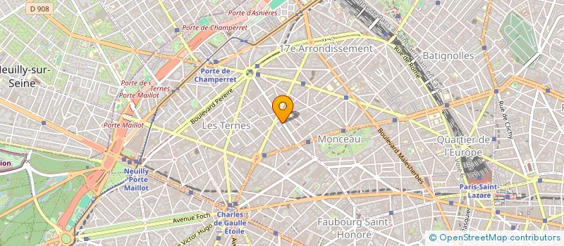 localisation de l'entreprise SCI AROJO  PARIS