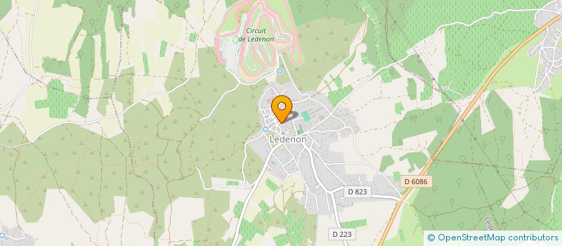 localisation de l'entreprise SCI AROLD  LEDENON