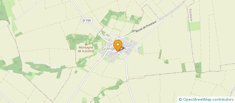 localisation de l'entreprise SCI AROLF à GRANGERMONT