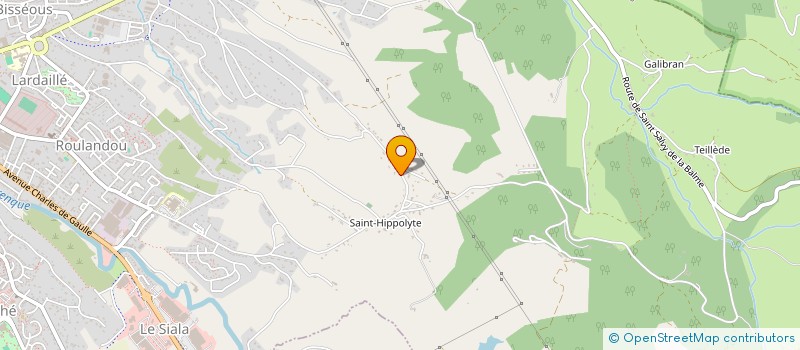 localisation de l'entreprise SCI AROPA  CASTRES