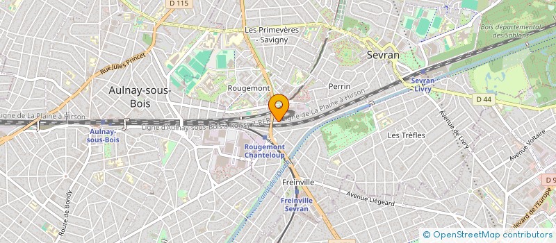 localisation de l'entreprise SCI AROQUIA à SEVRAN