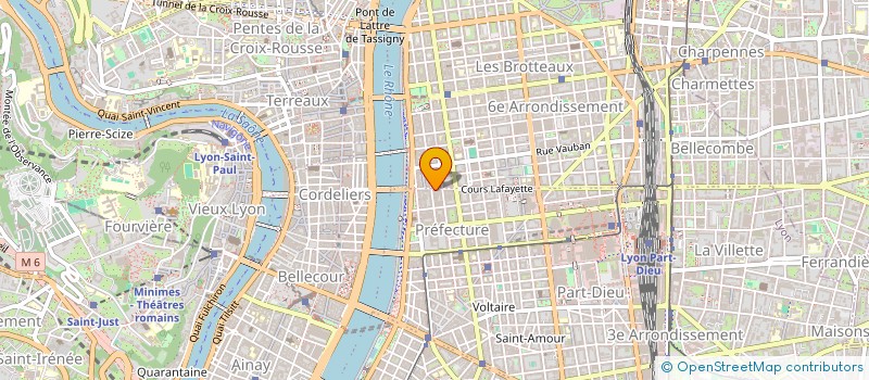 localisation de l'entreprise SCI AROSS  LYON