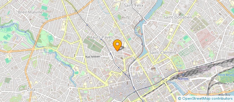 localisation de l'entreprise SCI AROY à NANTES