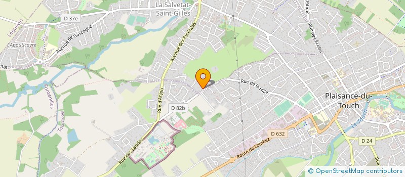 localisation de l'entreprise SCI ARPA  LA SALVETAT-SAINT-GILLES