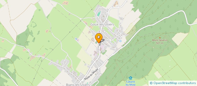 localisation de l'entreprise SCI ARPA  VAL D'USIERS