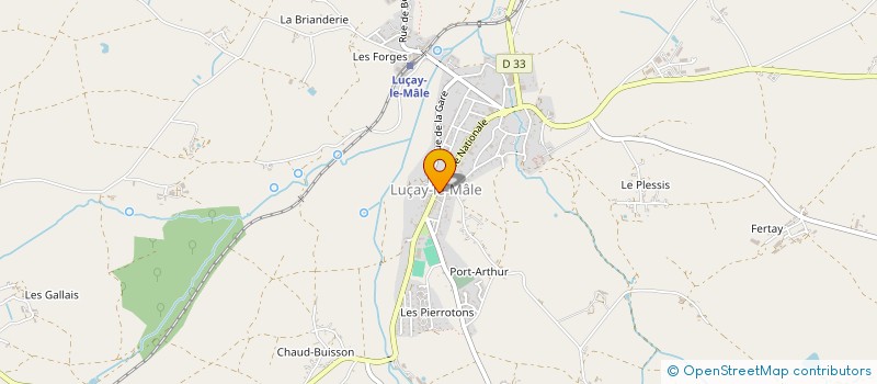localisation de l'entreprise SCI ARPAULISE à LUCAY-LE-MALE