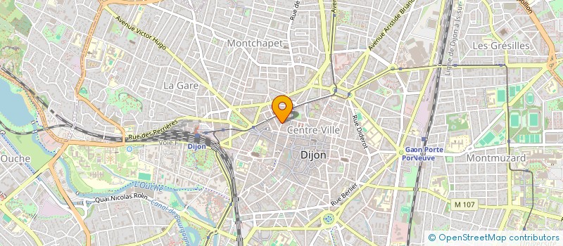 localisation de l'entreprise SCI ARPEGE à DIJON
