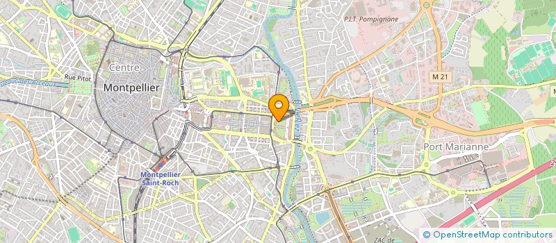 localisation de l'entreprise SCI ARPEGE à MONTPELLIER