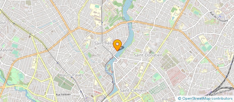localisation de l'entreprise SCI ARPEGE à NANTES