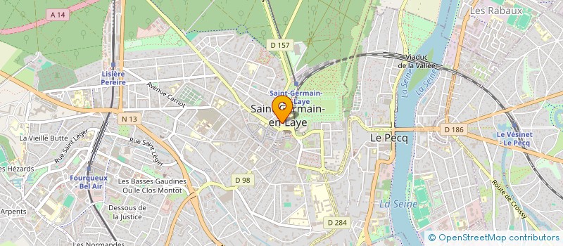 localisation de l'entreprise SCI ARPEGE PONTOISE  SAINT-GERMAIN-EN-LAYE