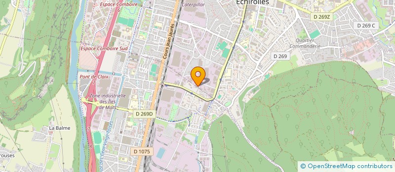localisation de l'entreprise SCI ARPI à ECHIROLLES