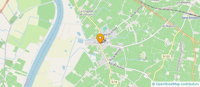 localisation de l'entreprise SCI ARPIN-BLONDEL  SAINT-SULPICE-DE-FALEYRENS