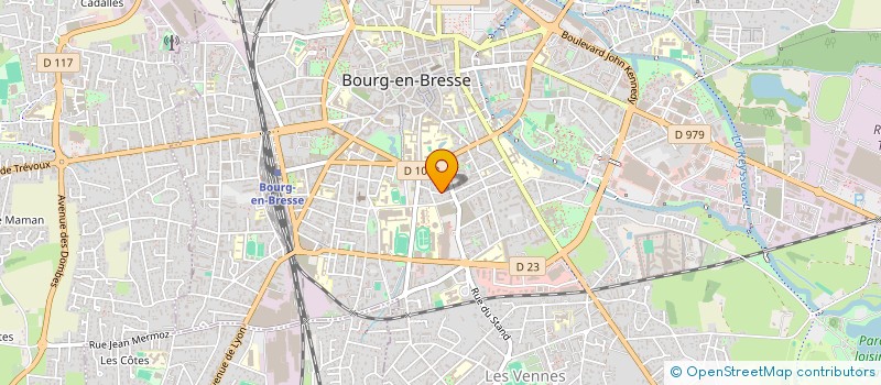 localisation de l'entreprise SCI ARPITA à BOURG-EN-BRESSE
