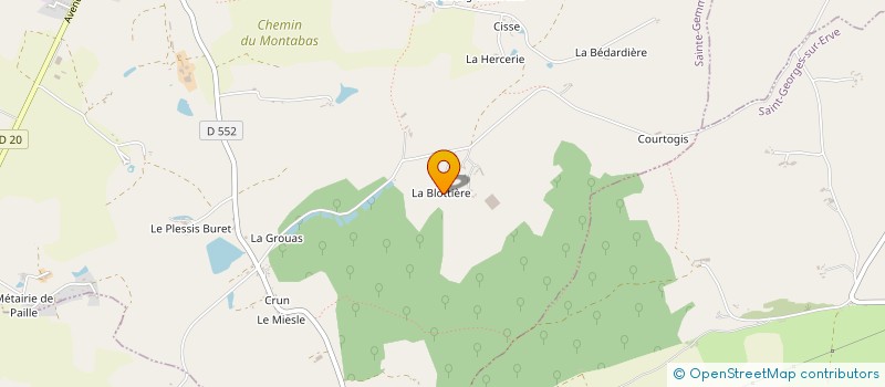 localisation de l'entreprise SCI ARQUAN  SAINTE-GEMMES-LE-ROBERT