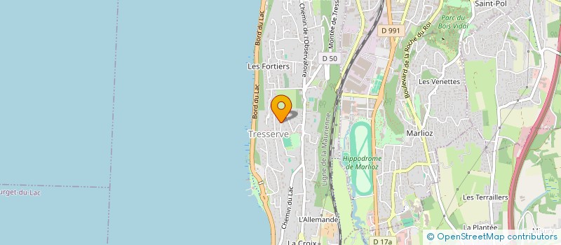 localisation de l'entreprise SCI ARRAGAIN  TRESSERVE