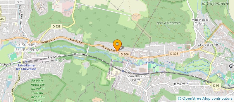 localisation de l'entreprise SCI ARRAKIS  SAINT-REMY-LES-CHEVREUSE