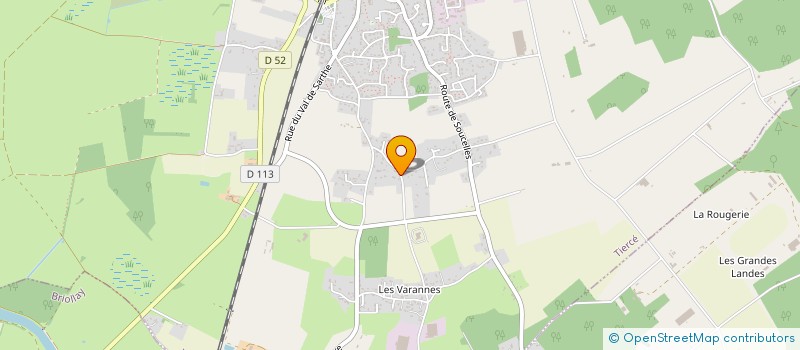 localisation de l'entreprise SCI ARRAS à TIERCE