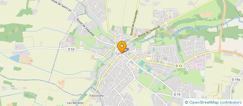 localisation de l'entreprise SCI ARREGHINI  SAINT-LYS