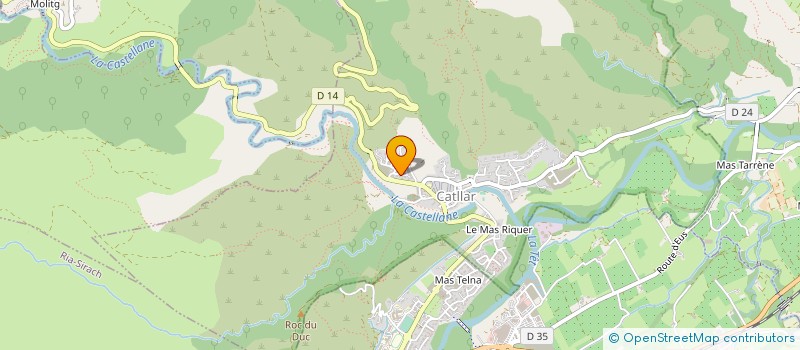 localisation de l'entreprise SCI ARRIA  CATLLAR