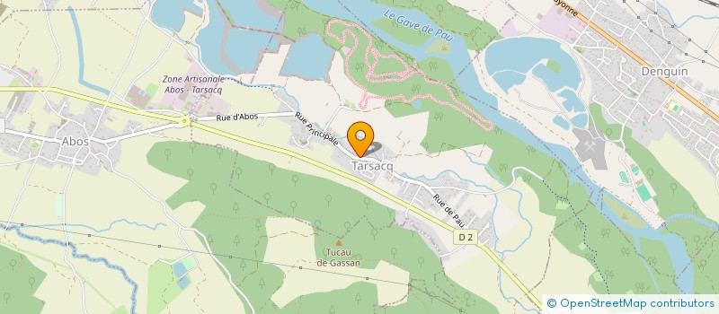 localisation de l'entreprise SCI ARRIEUS  TARSACQ