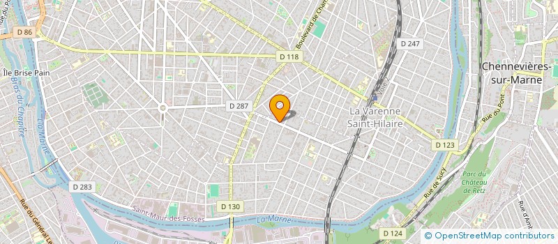 localisation de l'entreprise SCI ARRIFANA à SAINT-MAUR-DES-FOSSES