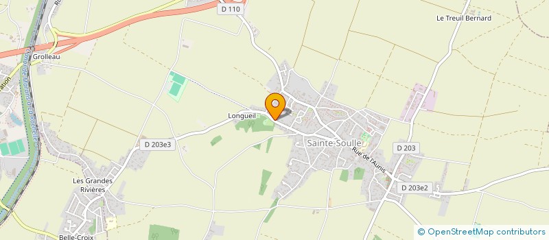 localisation de l'entreprise SCI ARRIGNON  SAINTE-SOULLE