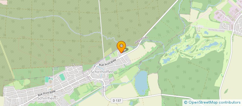 localisation de l'entreprise SCI ARRO  SCHIRRHOFFEN